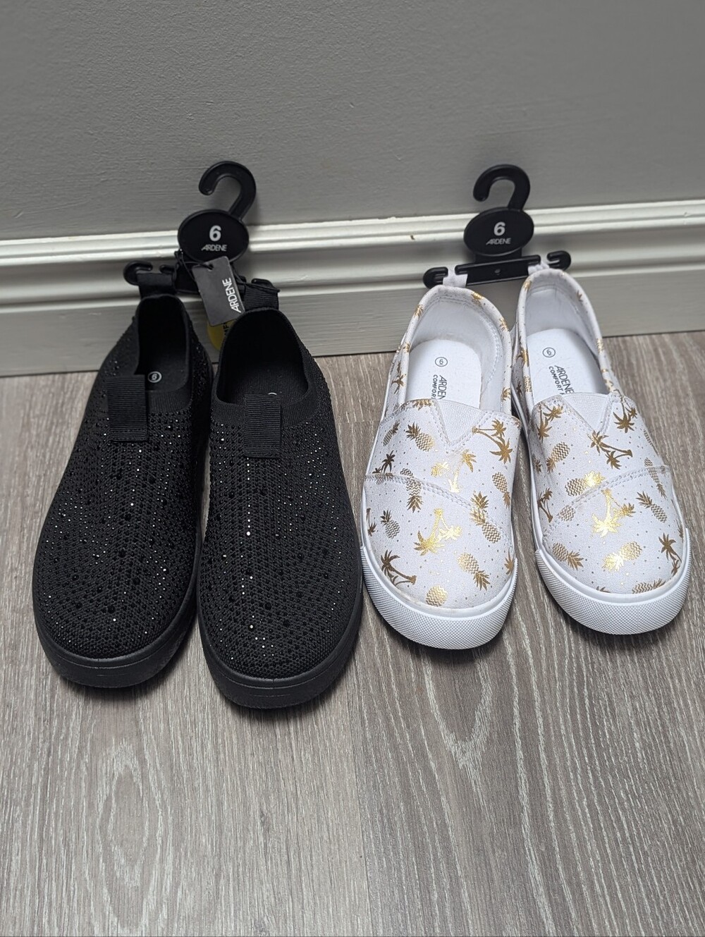 ARDENE | comfort foam plus slip ons | 2 Pairs